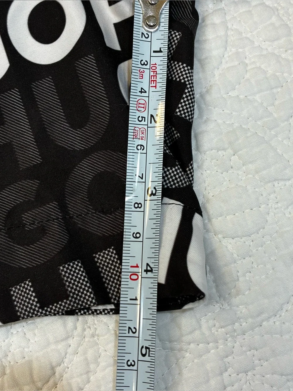 HUGO Boss Mens Swim Trunks Fame Allover Logo Print Board Shorts Black Red S
